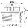 TFTOR1,3/16x12U