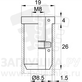 ILTFA19x1,5 M8