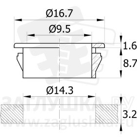 TFLF14,3x9,5-3,2