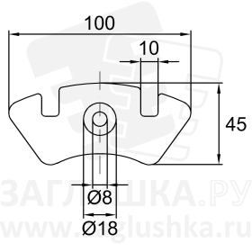 Д100х45х31Ч