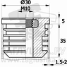 ILTFA30x1,5-2 M10