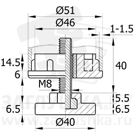 D51М8.D40x40